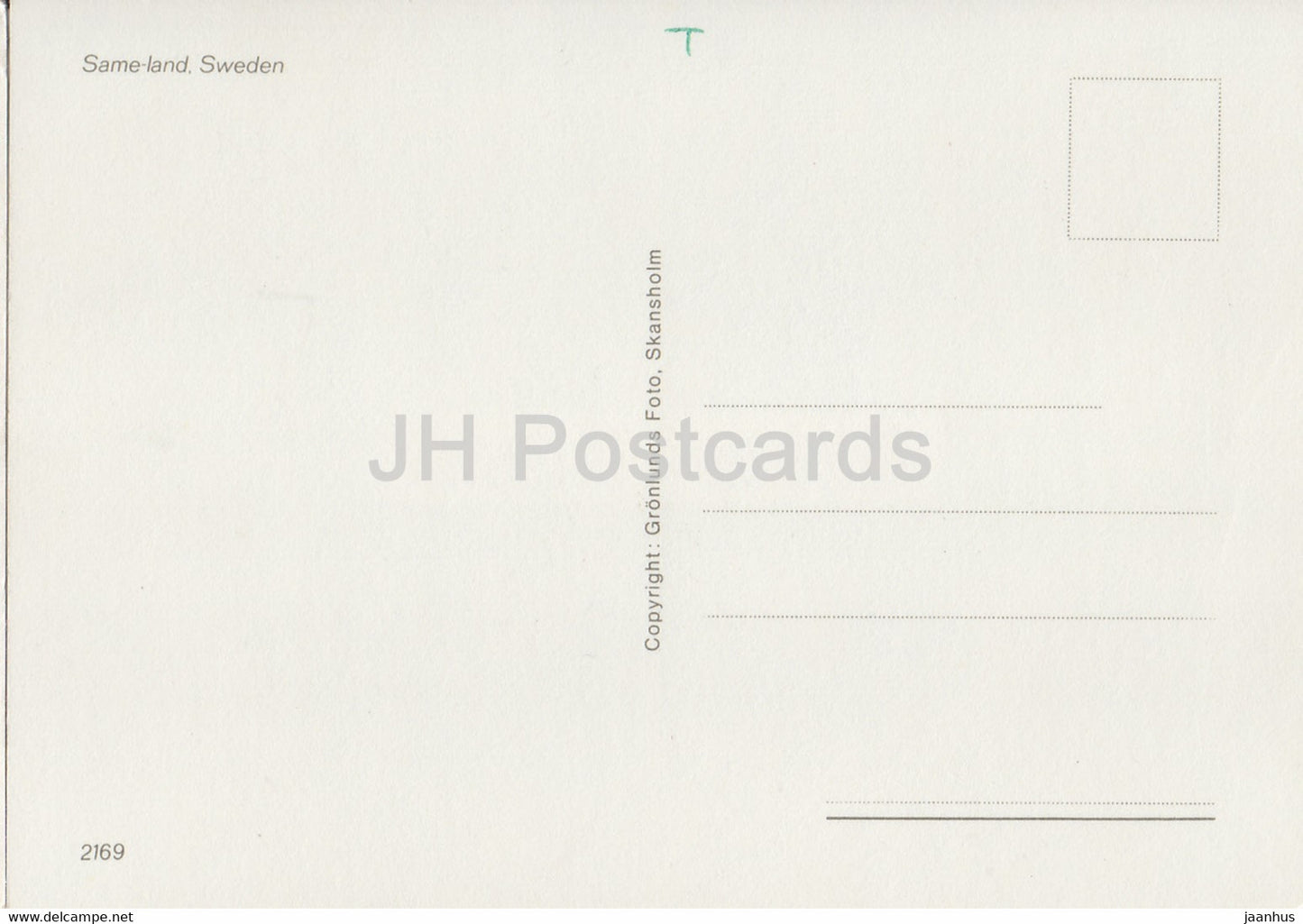 Same Land - reindeer - animals - 2169 - Sweden - unused