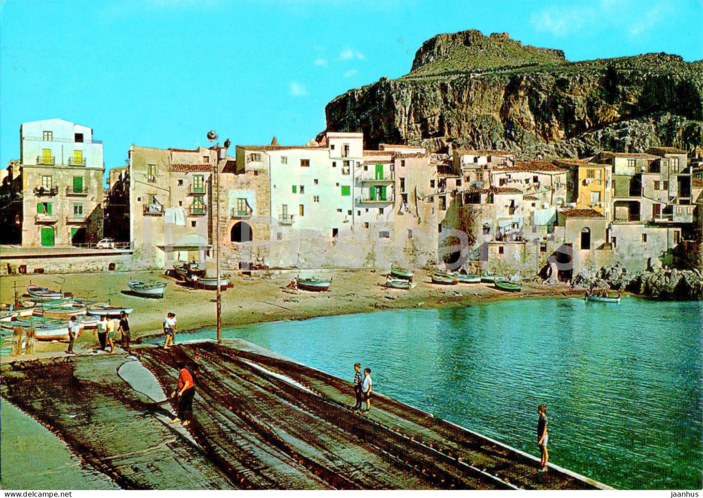 Cefalu - La Marina - 1505 - Italy - unused - JH Postcards