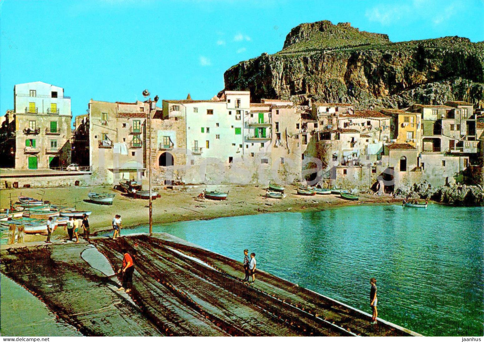 Cefalu - La Marina - 1505 - Italy - unused - JH Postcards
