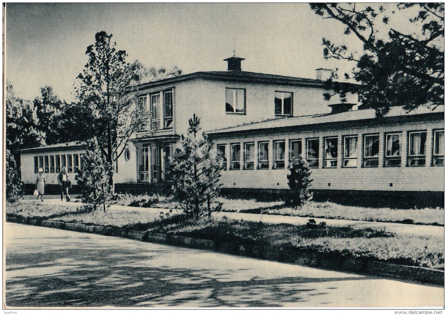 Summer Hotel Kajakas (Seagull) - Pärnu - 1964 - Estonia USSR - unused - JH Postcards