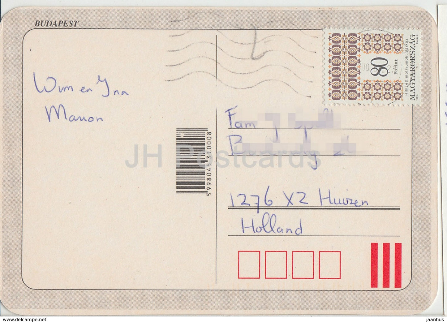 Budapest - colline du château - architecture - 2000 - Hongrie - utilisé