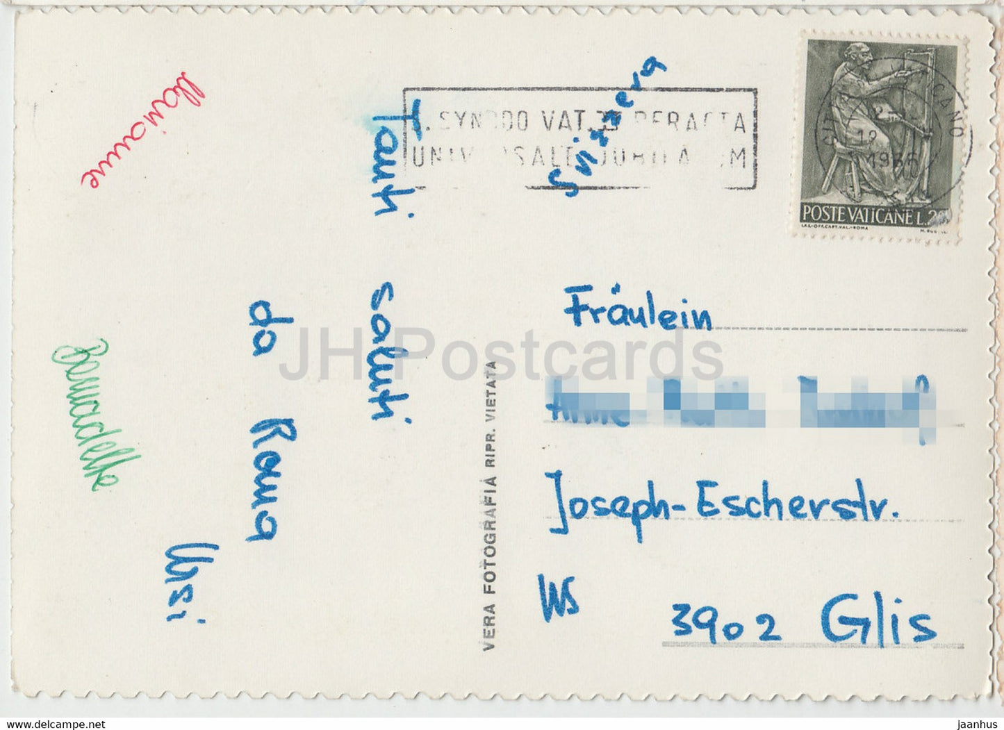 Roma - Rome - Arco di Costantino - Arch of Constantine - old postcard - 1936 - Italy - Italia - used