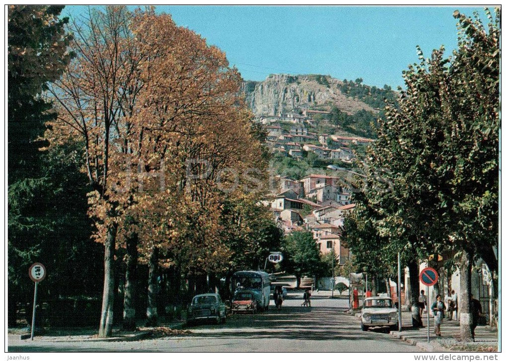 Viale e Piazza Duca degli Abruzzi - Tagliacozzo m. 750 - L´Aquila - Abruzzo - 13349 - Italia - Italy - unused - JH Postcards