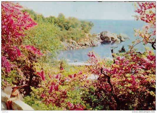 Spring in the Crimea - Crimea - 1970 - Ukraine USSR - unused - JH Postcards