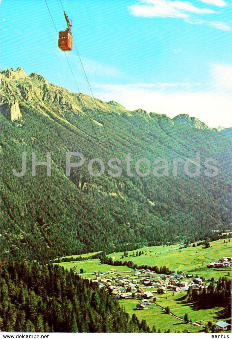 Vigo di Fassa - Funivia del Ciampedie - cable car - Italy - unused - JH Postcards