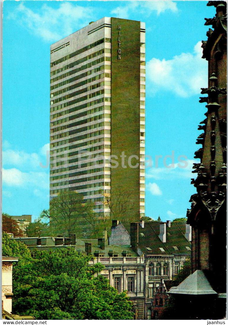 Bruxelles - Brussels - Hilton hotel - Belgium - unused - JH Postcards