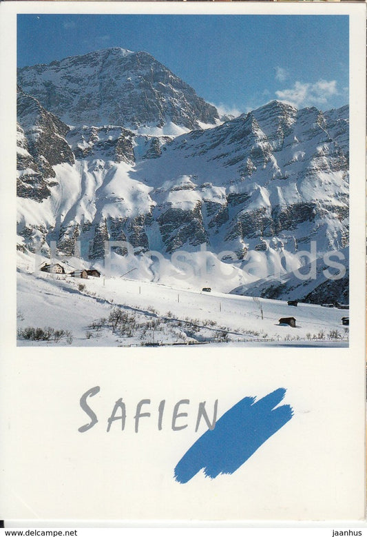 Safien - Safiental 1700 m - Enthalb - Weisshorn - 1997 - Switzerland - used - JH Postcards