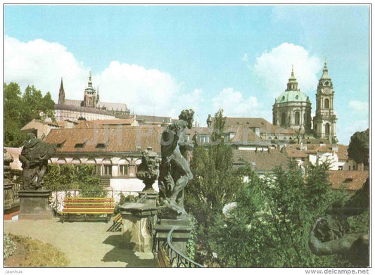 Greetings from Prague - Praha - Prague - Czechoslovakia - Czech - unused - JH Postcards