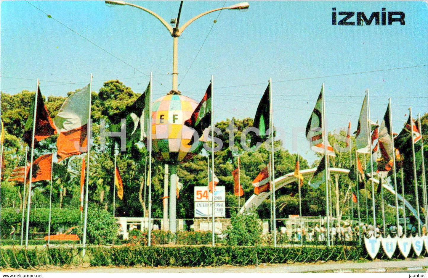 Izmir - A view of Fair - 35-230 - Turkey - used - JH Postcards