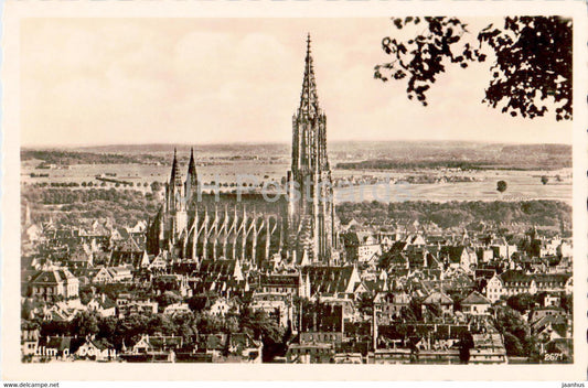 Ulm a Donau - 2671 - old postcard - Germany - unused - JH Postcards
