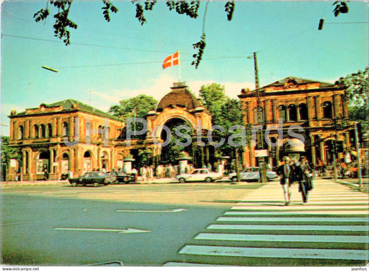 Copenhagen - Kobenhavn - Tivoli - The Main Entrance - Hovedindgangen - 120 - 1976 - Denmark - used - JH Postcards