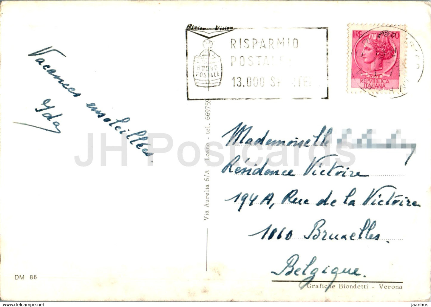 Diano Marina – Multiview – 86 – 1971 – Italien – gebraucht 