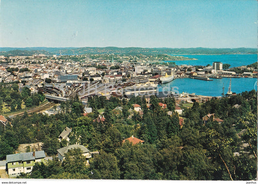 Kristiansand S. - Norway - used - JH Postcards