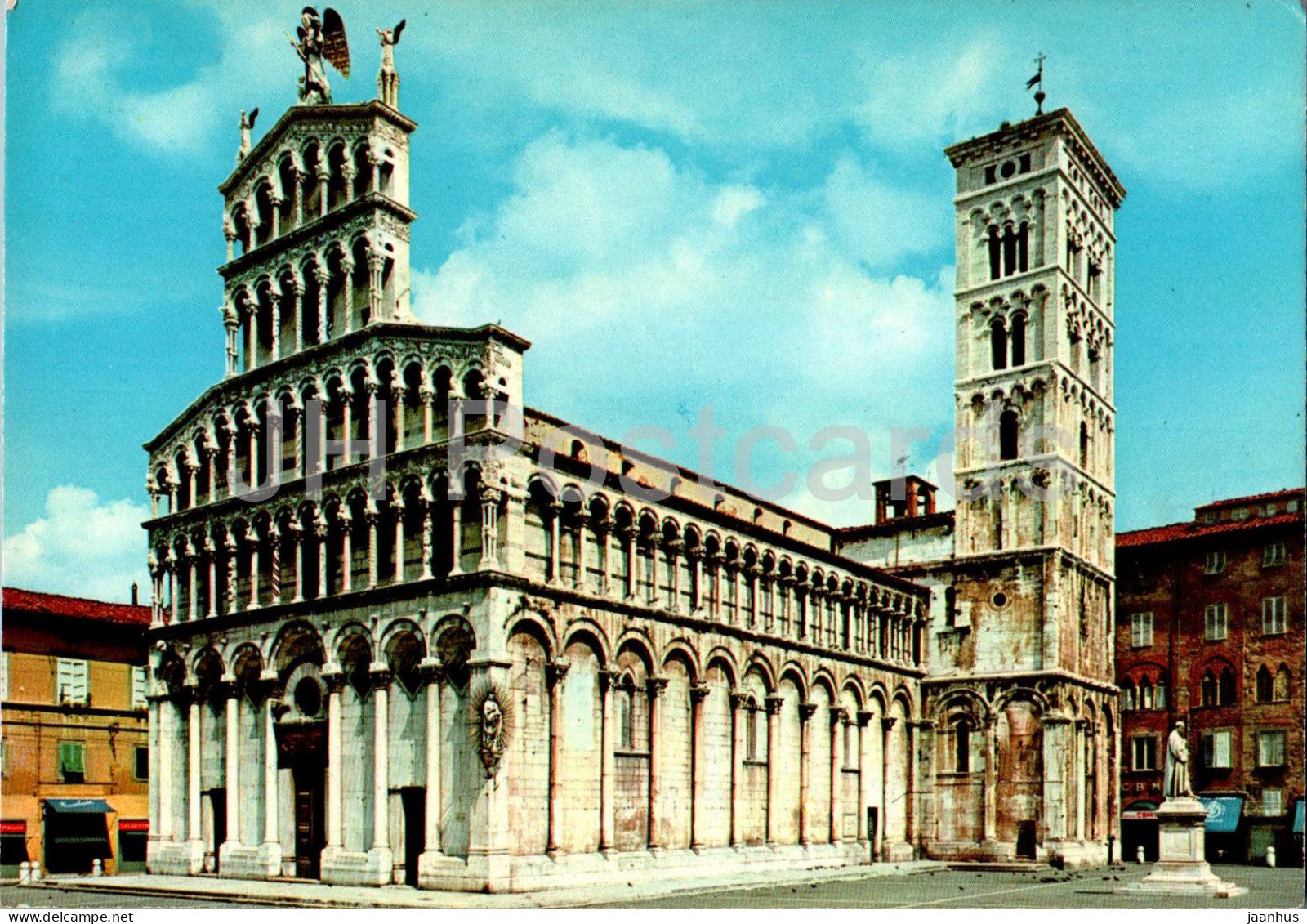 Lucca - S Michele - 4 - 1969 - Italy - used - JH Postcards
