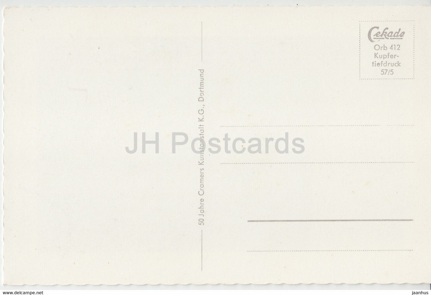 Das Herzheilbad Bad Orb im Spessart - animal - cerf - Allemagne - inutilisé