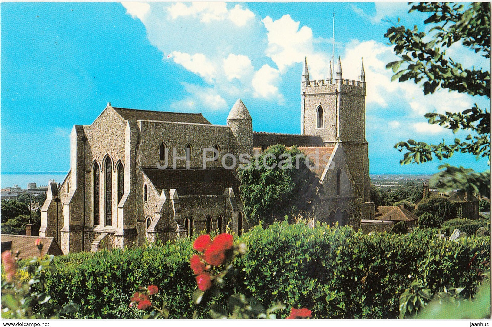 Hythe - St. Leonard' s Church - PT4176 - 1985 - United Kingdom - England - used - JH Postcards