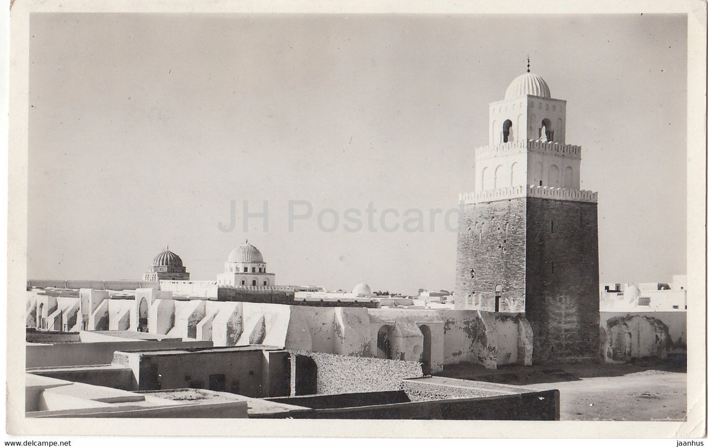 Kairouan - Grande Mosquee - Vue Generale - Mosque - old postcard - 18 - Tunisia - used - JH Postcards