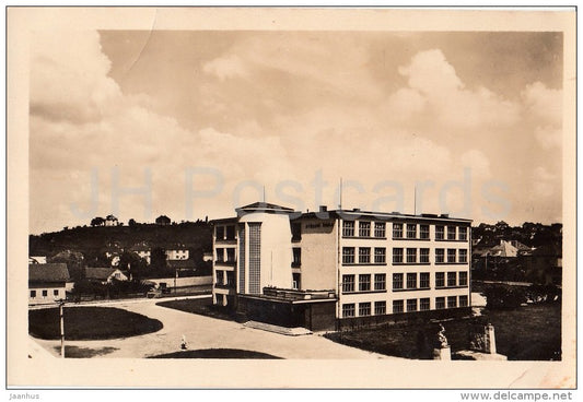 Secondary School - Modrany - Czech Republic - unused - JH Postcards