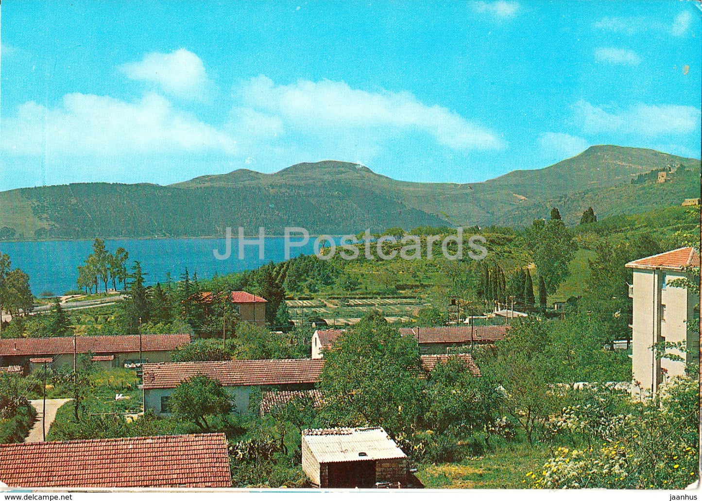 Enna - Lago di Pergusa - lake - 6866 - Italy - 1973 - used - JH Postcards