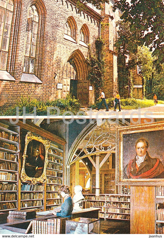 Tartu University - Tartu University Library - 1982 - Estonia USSR - unused - JH Postcards
