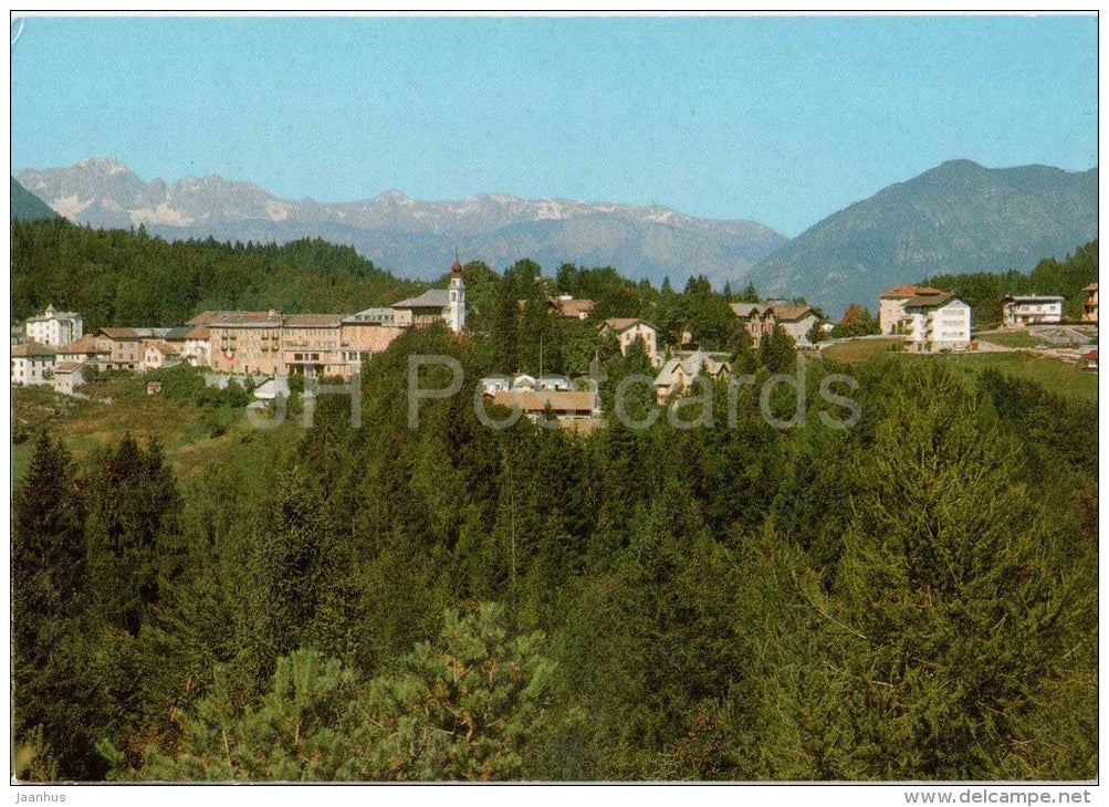 Panorama col Gruppo di Brenta - Lavarone m. 1200 - Trento - 38046 - Italia - Italy - unused - JH Postcards