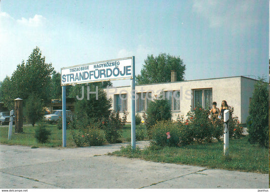Tiszacsege - Strandfurdo bejarata - Hungary - unused - JH Postcards