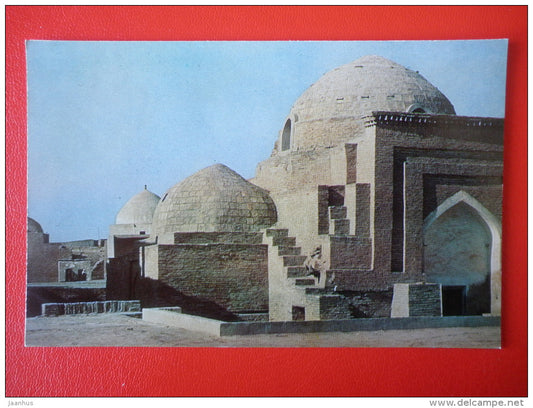 mausoleum of Sayyid Ala ad-Din - Khiva - 1971 - Uzbekistan USSR - unused - JH Postcards