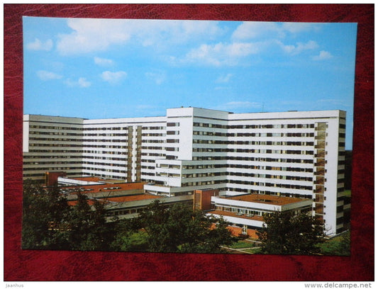 The Hospital nr. 7 - Riga - 1985 - Latvia USSR - unused - JH Postcards
