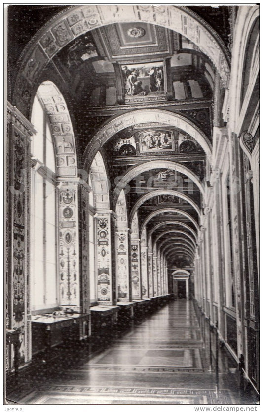Raphael loggias - The New Hermitage - Leningrad - St. Petersburg - Russia USSR - unused - JH Postcards