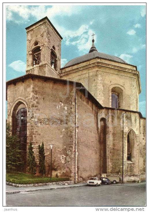 Basilica di S. Bernardino da Siena , abside - Basilica of St. Bernardine of Siena - L´Aquila - Italia - Italy - un - JH Postcards