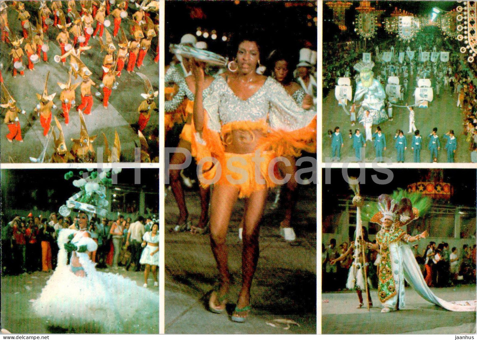 Rio De Janeiro - Carnaval Carioca - carnival - multiview - 1985 - Brazil - used
