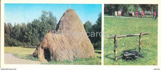 Razliv - Lenin Museum - Copy of the Hut - Hearth near the Hut - 1977 - Russia USSR - unused - JH Postcards