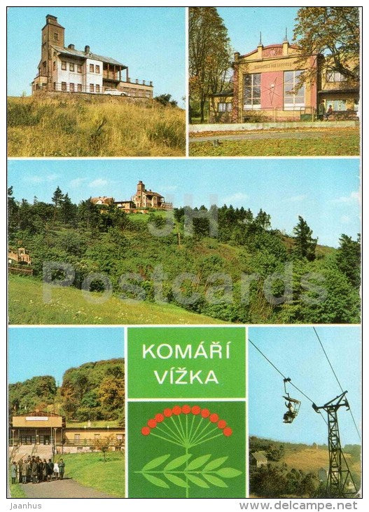 Komari Vizka - Czechoslovakia - Czech - unused - JH Postcards