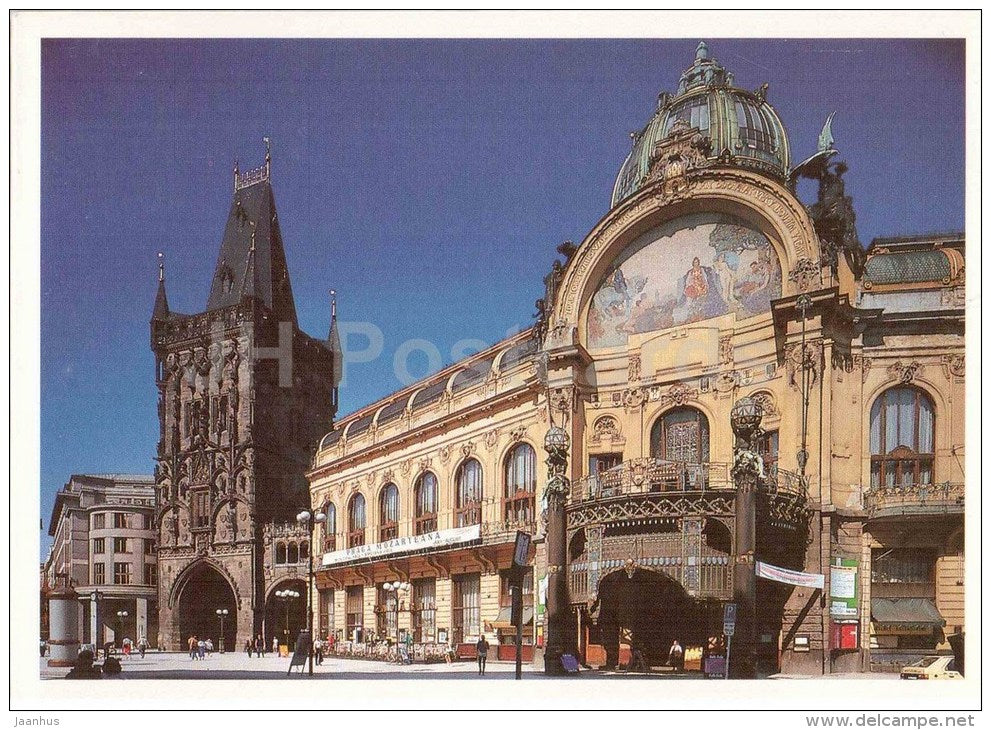 Praha - Prague - Powder Tower - Czech Republic - used - JH Postcards