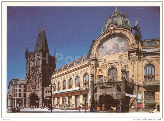 Praha - Prague - Powder Tower - Czech Republic - used - JH Postcards
