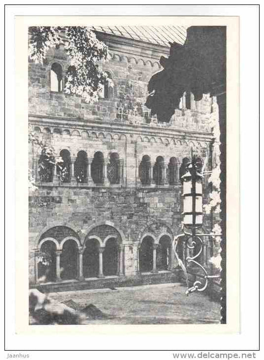 Palace in the Castle - Wartburg - Romanesque architecture - 1971 - Germany - unused - JH Postcards