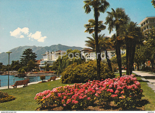 Lago Maggiore - Locarno - I Giardini - 1973 - Switzerland - used - JH Postcards
