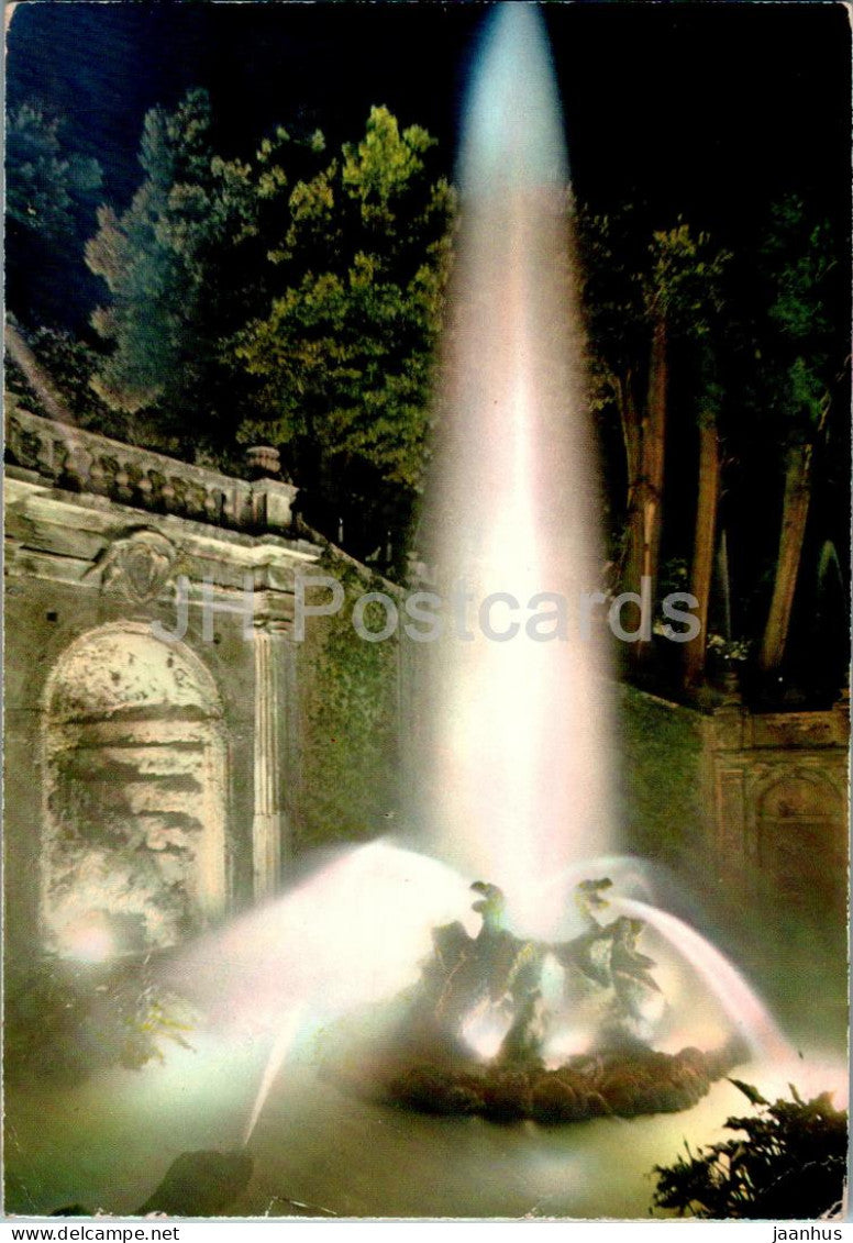 Tivoli - Villa D'Este - Fontana dei Draghi - The Dragons Fountain - 35459 - Italy - used - JH Postcards