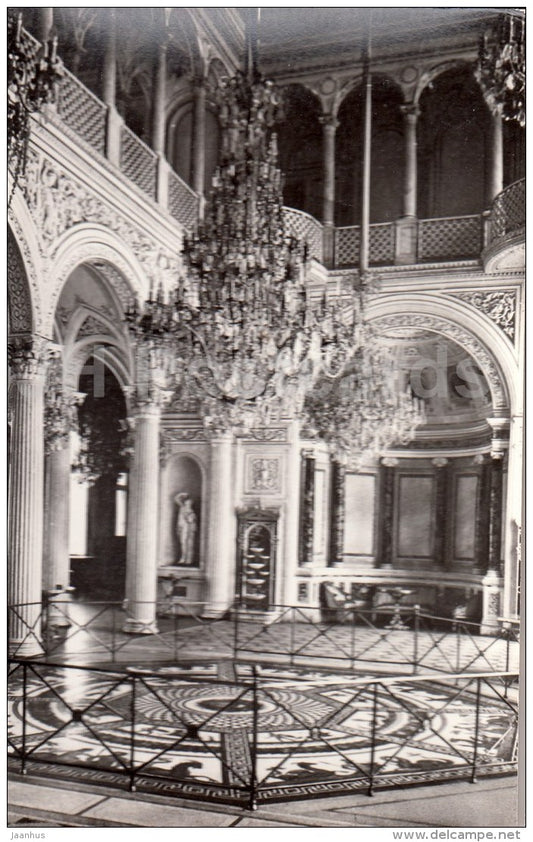 Pavilion Hall - The Small Hermitage - Leningrad - St. Petersburg - Russia USSR - unused - JH Postcards