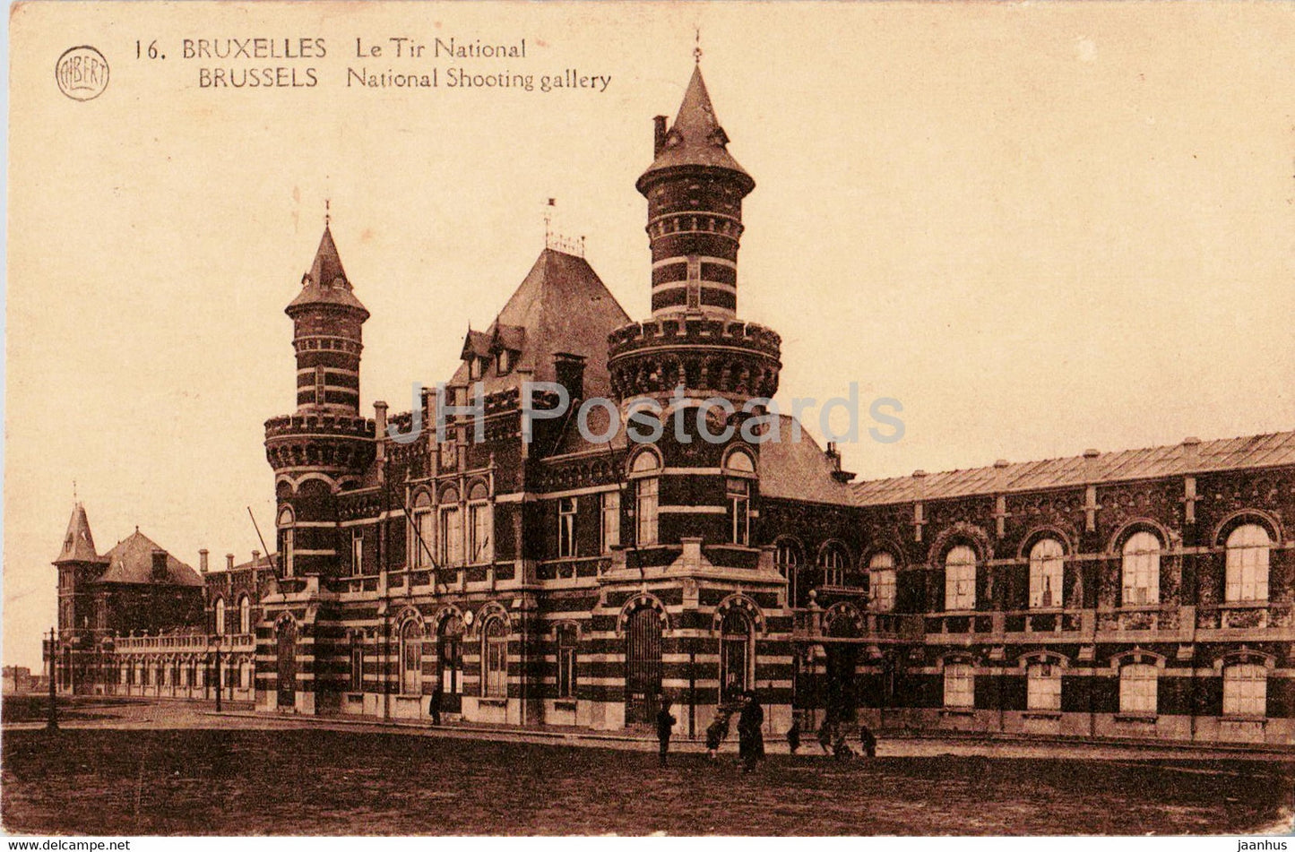 Bruxelles - Brussels - Le Tir National - National Shooting Gallery - 16 - old postcard - Belgium - used - JH Postcards
