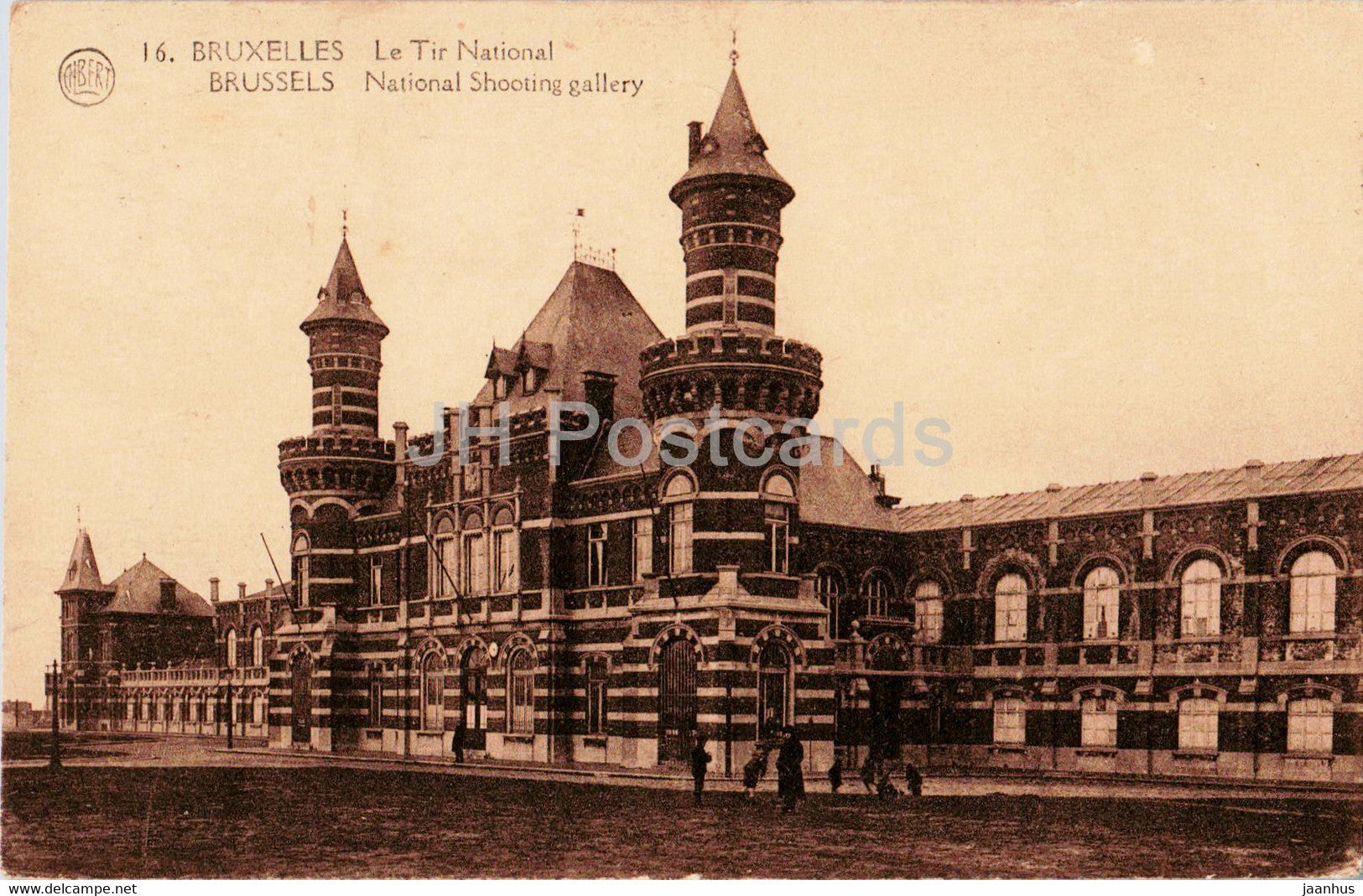 Bruxelles - Brussels - Le Tir National - National Shooting Gallery - 16 - old postcard - Belgium - used - JH Postcards