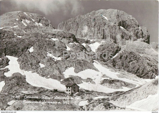 Catinaccio - Rifugio Antermoia - 1973 - Italy - used - JH Postcards