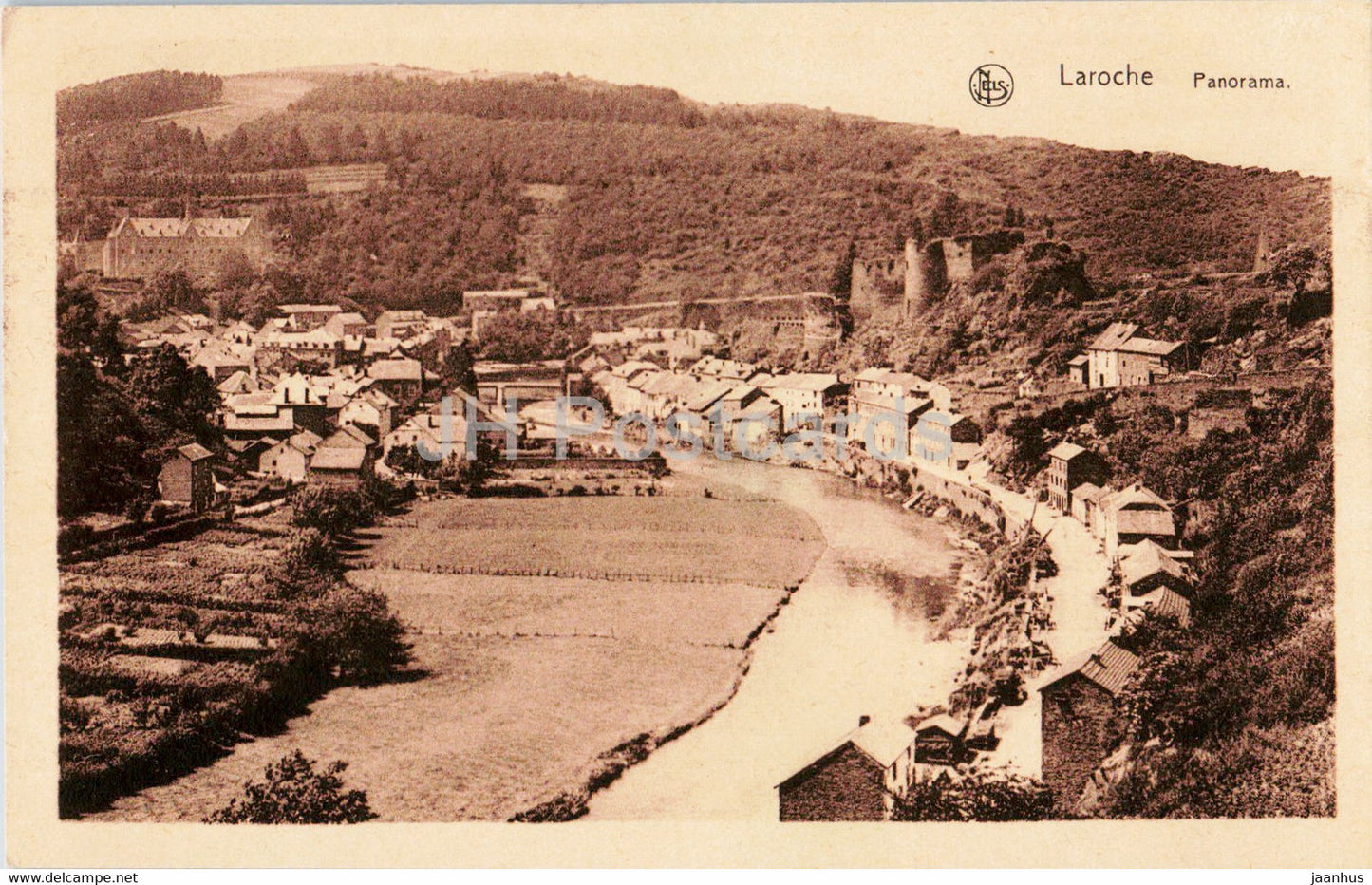 Laroche - Panorama - old postcard - Belgium - unused - JH Postcards