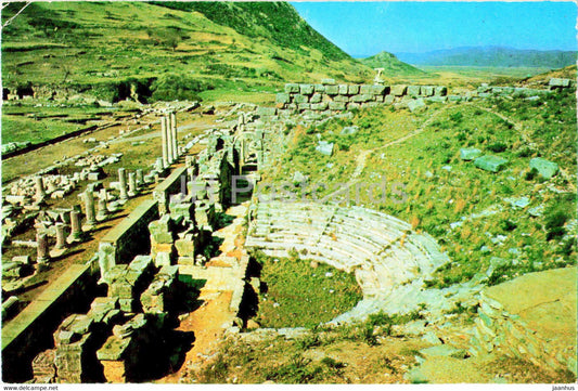 Ephesus - The Odeon - ancient world - Photo - Turkey - unused - JH Postcards