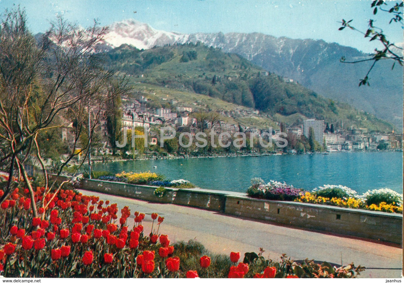 Montreux Clarens - Les Quais fleuris - 1827 - 1979 - Switzerland - used - JH Postcards