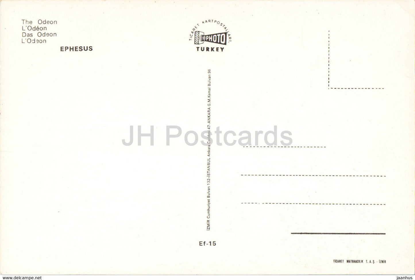 Ephesus - The Odeon - ancient world - Photo - Turkey - unused