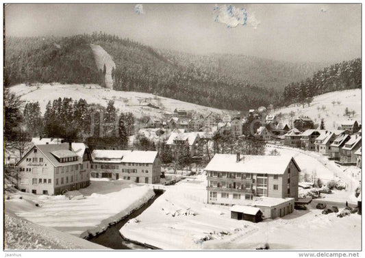 Luftkurort und Wintersportplatz Enzklösterle bei Wildbad im Schwarzwald - 7546 - Germany - 1967 gelaufen - JH Postcards