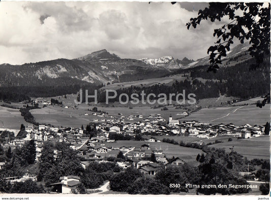 Flims gegen Segnespass - 8340 - 1965 - Switzerland - used - JH Postcards