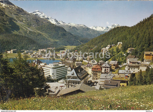 St. Moritz 1850 m - 1973 - Switzerland - used - JH Postcards