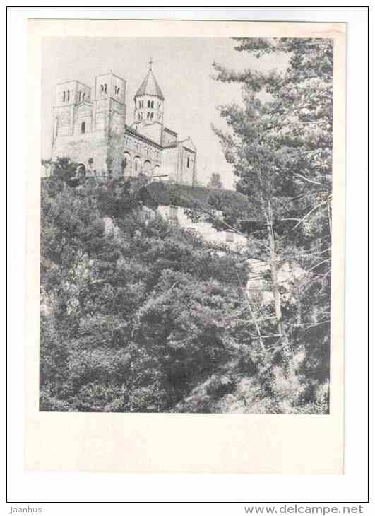 Collegiate Church - Saint Nectaire - Romanesque architecture - 1971 - France - unused - JH Postcards